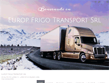 Tablet Screenshot of europfrigotransport.com